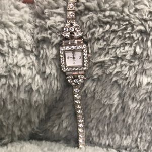 Vintage Alto ladies crystal band watch